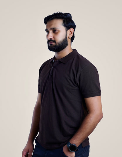 Coffee Brown Polo